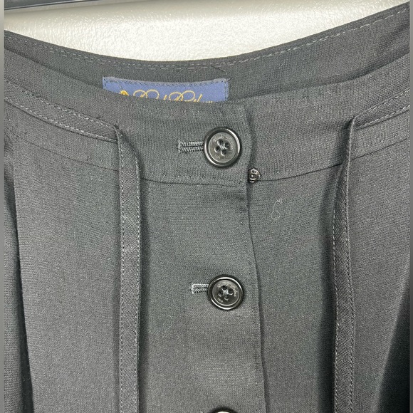 Brooks Brothers Button Down A-line Pleaded Skirt Size 12P - Picture 14 of 16